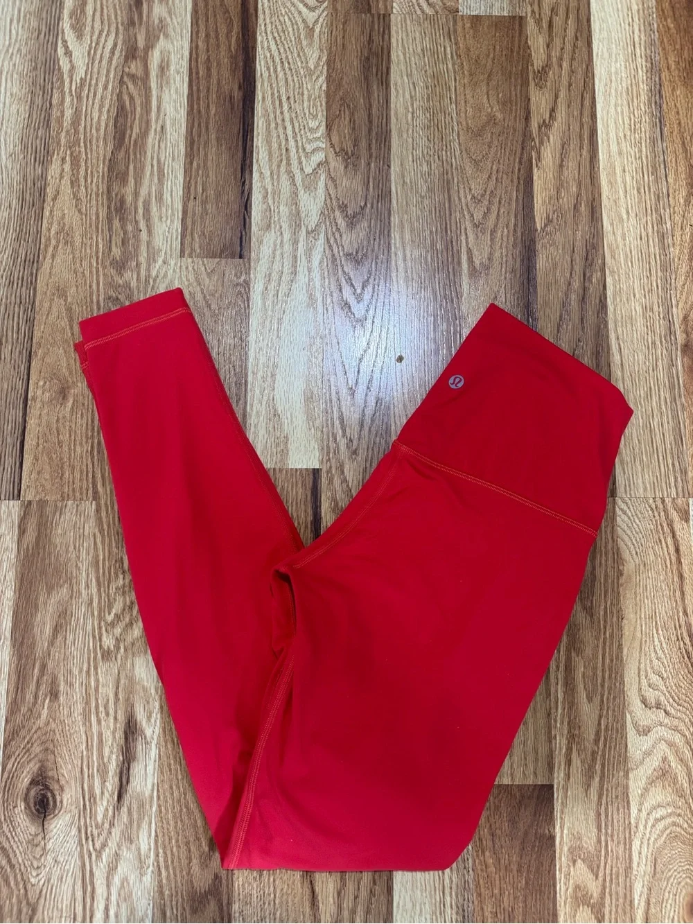 Lululemon Align High-Rise Leggings Red Women’s Size 6 Double Lined